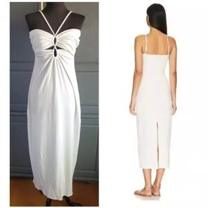 L space dress - knit white XS